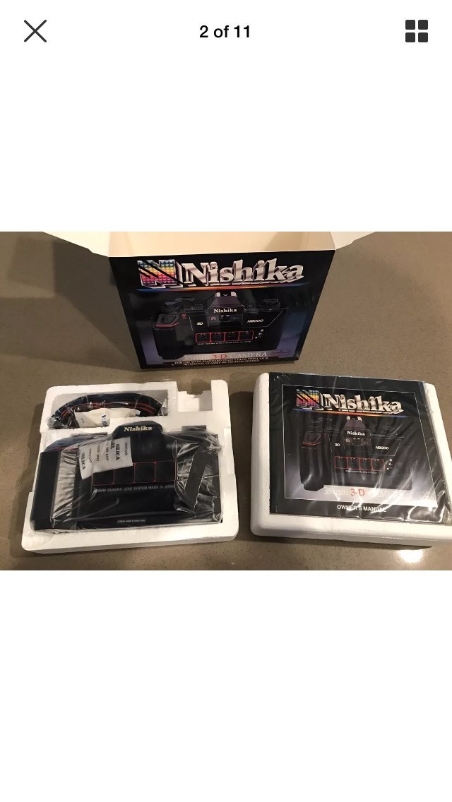 Amazon | (ニシカ) Nishika N8000 35mm 4眼ステレオ3Dレンチキュラー